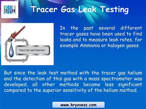 gas leak testing methods